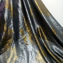 Cosplay Shiny Chiffon Fabric Gold Silver Bronzing 30D Thin Soft Flowing Bronzed Magic DIY Dress Fabric 2024 - buy cheap