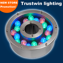 RGB green blue yellow 6W 9W 12W 18W fountain light LED 24V 12V waterproof underwater light LED fountain light 2024 - buy cheap