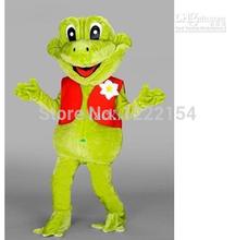 Hot sale Cute Adult cute happy cartoon toy mascot Frog Christmas size party costume 2024 - buy cheap