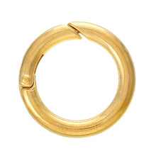 Защитные кольца 8 сезонов, круглый золотой цвет, диаметр 25 мм, 10 шт. (B36199) 2024 - купить недорого