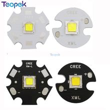 CREE XML2 LED XM-L2 T6 10W WHITE Neutral White Warm White High Power LED Emitter with 16mm 20mm PCB For Flashlight Torch 2024 - buy cheap