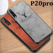 Capa protetora para smartphone, 6.1 ", para huawei p20 pro, p20pro, capa em tecido tpu, p 20 pro, cobertura traseira 2024 - compre barato