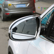 Jatwin-capa para espelho retrovisor automotivo, 2 peças, abs, estilo, adesivo de guarnição para retrovisor, para kia sportage kx5 ql 2013-2019 2024 - compre barato