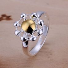 Кольцо с серебряным покрытием, модное серебряное кольцо для ювелирных изделий, заводские цены, кольцо с хризантемой/PQFDLLIH MRWNSEEIR112 2024 - купить недорого