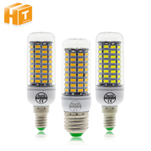 Lâmpada de led tipo milho, 6 lâmpadas, e27, e14, 220v, branca, branca, quente, sem cintilação, 89leds 2024 - compre barato