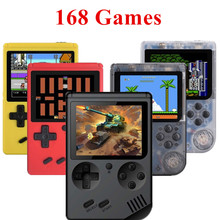 Coolbaby-miniconsola portátil Retro para niños, consola de juegos con pantalla LCD a Color de 8 bits y 3 pulgadas, con 168 videojuegos integrados 2024 - compra barato