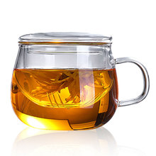 350ml Glass Tea Cup Home Tea Utensils Kitchen Economic Fruit Juice Drinks Coffee Kettle Heat Resistant Water Teacup Restaurant 2024 - buy cheap