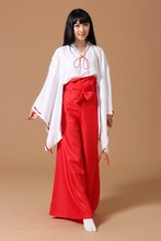 Disfraz de Inuyasha para Halloween, ropa de fiesta, Kikyo, ropa para mujer, 18 2024 - compra barato