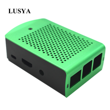 Lusya Raspberry Pi 3 Model B + алюминиевый чехол металлический корпус совместим с RPI 3 Модель B + и RPI 3 2024 - купить недорого