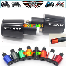 Motorcycle Accessories 7/8'' 22MM Handlebar Grips Handle Bar Cap End Plugs For YAMAHA TDM900 TDM 900 2014 900A TDM850 2024 - buy cheap