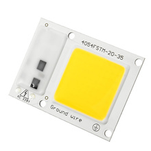 AC190-240V 15W 20W 30W LED Floodlight COB Chip, Integrated Smart IC Driver Rectangle Warm White or White Light Source For DIY 2024 - buy cheap