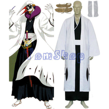 Bleach 12th Division Captain Kurotsuchi Mayuri Cosplay Kimono Uniform Suit Men's Halloween Costumes Custom-made free shipping 2024 - buy cheap