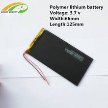 Onda v811 / V801 / V812 / 3766125 / Colorful /E708/Q1/3.7v thium polymer battery 2024 - buy cheap