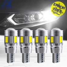 4pcs Car Led Side Clearance Lights CANBUS T10 W5W 194 168 501 No Error Interior Dome Trunk Lamp 6000K White 2024 - buy cheap