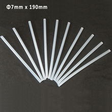 Прозрачные клеевые палочки BOSI 10 шт./упак. 7 мм x 190 мм 2024 - купить недорого