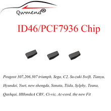 QWMEND-Chip transponible en blanco PCF7936AS PCF7936, llave de coche, Chip ID46 para Honda, nissan, peugeot citroen, 3 unids/lote 2024 - compra barato