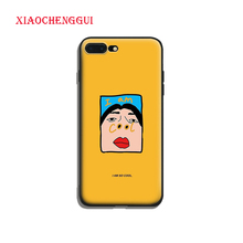 I am so cool Funny Humor Painting Soft Silicone Phone Case Cover Shell For iPhone 5 Se 5s 6 6s Plus 7 8 7Plus 8Plus X XR XS MAX 2024 - buy cheap