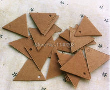free shipping 1000 pcs a lot 3.5cm blank kraft paper tags/gift decorated card/baking price tags/clothing printed labels brand 2024 - buy cheap