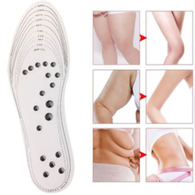 New 1 Pair Mindinsole Acupressure Magnetic Massage Insoles Acupuncture Feet Slim Shoe Pad Foot Care Tool 2024 - buy cheap