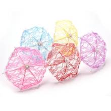 Kawaii Umbrella for  doll  Lace Umbrella For  doll s Beautiful Handmade Doll Accessories Doll Gifts Colors Random Wholesale 2024 - buy cheap