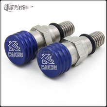 M5*0.8mm Blue Fork Air Bleeder Relief Valve Screw Motorcycle Motocross For YAMAHA YZ85 YZ125 YZ250 YZ250F YZ450F WR250F WR450F 2024 - buy cheap