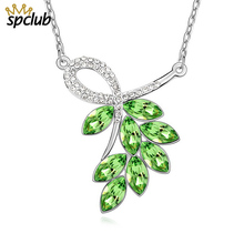 Luxury Stylish Crystals From Swarovski Pendent Necklace Products Statement Necklaces & Pendants Vintage Chokers Collier Bijoux 2024 - buy cheap