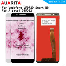 Для Alcatel 3 OT5052 5052D 5052Y для Vodafone VFD720 VFD 720 Smart N9 LTE ЖК-дисплей Дисплей Сенсорная панель Экран спереди стекло сборки 2024 - купить недорого