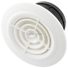 Extractor Fan Round Rotary Adjustable Ventilation Grille Air Vent White for 100mm Duct 2024 - buy cheap