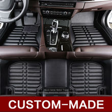 Custom fit car floor mats for Volkswagen Beetle CC Eos Golf Passat Tiguan Touareg sharan 3D car-styling carpet floor liner RY116 2024 - buy cheap
