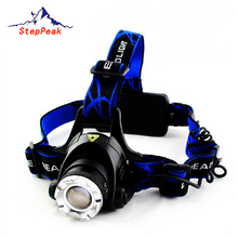 2015 Hot Sale CREE T6 zoom lamp Headlamp Headlight CREE XM-L XML T6 LED Head lamp Headlight 1600 Lm Zoomable Zoom IN/OUT 2024 - buy cheap