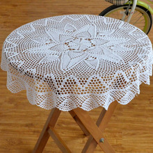 free shipping luxury round tablecloth for home decor wedding table cover with flowers embroidered towel for table tablerunner 2024 - buy cheap