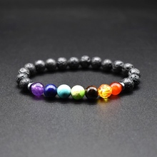 Hematite Chakra Bracelet Jewelry Handmade Multi Color Natural Stone Beads  Bracelet Couples Bracelets Creative Gifts 2024 - buy cheap