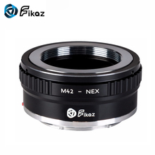 Fikaz M42-NEX II Camera Lens Mount Adapter Ring For M42 42mm Screw Lens to Sony NEX E-Mount for Sony NEX-7 NEX-6 NEX-5N NEX-3 2024 - buy cheap