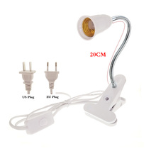 Lamp Holder Converter EU to E27 US to E27 Flexible LED Desk Table Lamp Socket Switch Fireproof Socket Adapter Lamp Holder 2024 - buy cheap