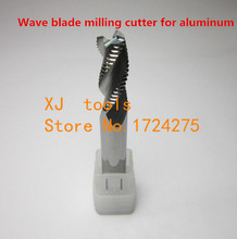 Free Shipping 3pcs 10mm 3 Flutes Aluminium alloy  wave edge rough milling cutter  ,CNC milling tools, Nc tool 2024 - buy cheap