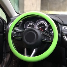 Car Soft Silicon Steering Wheel Cover For Land Rover LR4 LR2 Evoque discovery 2 3 4 freelander 1 2 Range Rover 2024 - buy cheap
