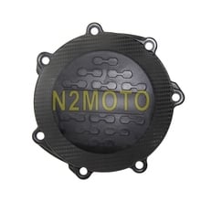 Cubierta de embrague de motor de motocicleta, Protector de plástico negro para Yamaha YZ250F 2014-2018 YZ250FX 2015-2017 WRF250 2015-2017 2024 - compra barato