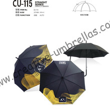 Free shipping by sea,10mm metal shaft and fluted  ribs,auto open straight umbrella,anti-rust,advertising,over printing, 2024 - buy cheap