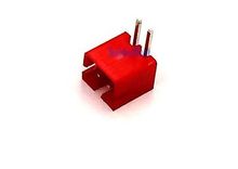 100 unids de pH 2.0mm 2-Pasadores JST socket ángulo recto conector macho en color rojo 2024 - compra barato