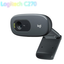 Original logitech C270 hd ordinary camera integrated Micphone USB2.0 720 pixel mini ordinary camera inverted PC ordinary portabl 2024 - buy cheap