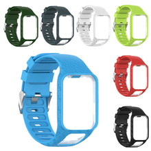 Belt Soft Watchband Watch Bracelet Accessory Silicone Watch Wrist Band Strap Bracelet For TomTom Runner 2 3 Golfer 2 Spark 3 2024 - buy cheap