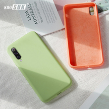 Capa de silicone macio para xiaomi mi 9, capinha ultra fina e traseira em cor lisa para xiaomi mi 9 mi9 se, proteção total 2024 - compre barato