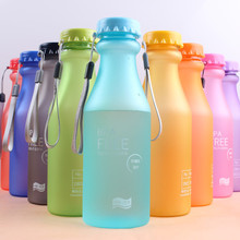 550ml Frosted Water Bottle Leak-proof BPA Free Baby Souvenirs Wedding Gifts for Guests Kids Bridesmaid Gift Party Favors Present 2024 - buy cheap