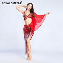 New Belly Dance Suit Set 2Pcs (bra& long skirt) Oriental skirt Set for Dancing performance stage outfit  8804 2024 - buy cheap