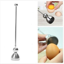Boiled Egg Topper Shell Top Cutter Knocker Raw Egg Cracker Separator Egg Opener/Egg Beater Tool Kitchen Gadgets Stainless Steel 2024 - buy cheap