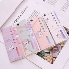 Cute Unicorn N Times Memo Pad Sticky Notes Cartoon Bookmark Stationery Label Stickers School Supplie Notepad escolar 2022 - buy cheap
