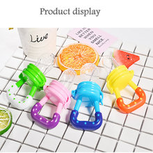 Child fruit Fresh food baby pacifier feeder feeder pacifier "bean safety products baby nipple nipple bottle 2024 - buy cheap