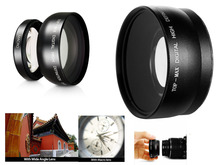 46mm 0.45X Super Wide Angle Lens w/ Macro for Panasonic Lumix DMC G2 G3 G6 G7 GF2 GF3 GF6 GX7 GX8 Camera with 14-42mm II Lens 2024 - buy cheap