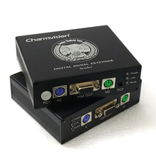 Charmvision-extensor de teclado EKP100HR EKP200HR EKP300HR, 100m, 200m, 300m, PS/2, VGA, KVM, a través de un solo cable UTP STP cat5E cat6 2024 - compra barato