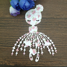 Dancing ballet girl doll Metal Cutting Dies for DIY Scrapbooking Album Paper Cards Decorative Crafts Embossing Die Cuts 2024 - buy cheap